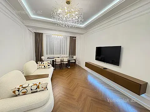 Satılır 3 otaqlı yeni tikili 118 m² — Bakı, Nərimanov 3 otaq 118.00 m²