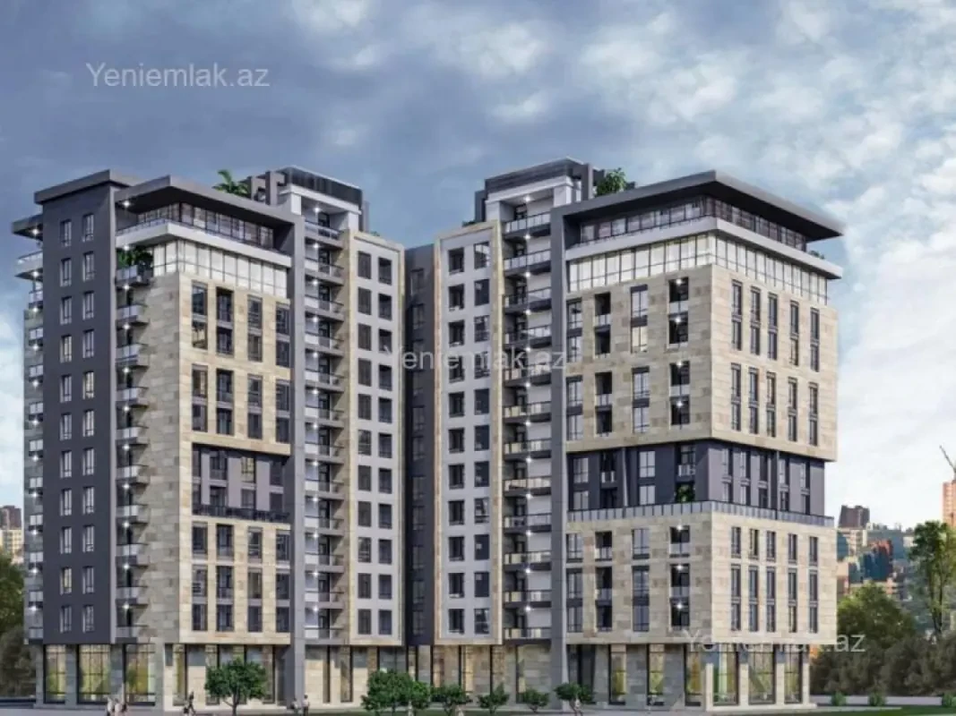 Satılır 2 otaqlı yeni tikili 98.6 m²