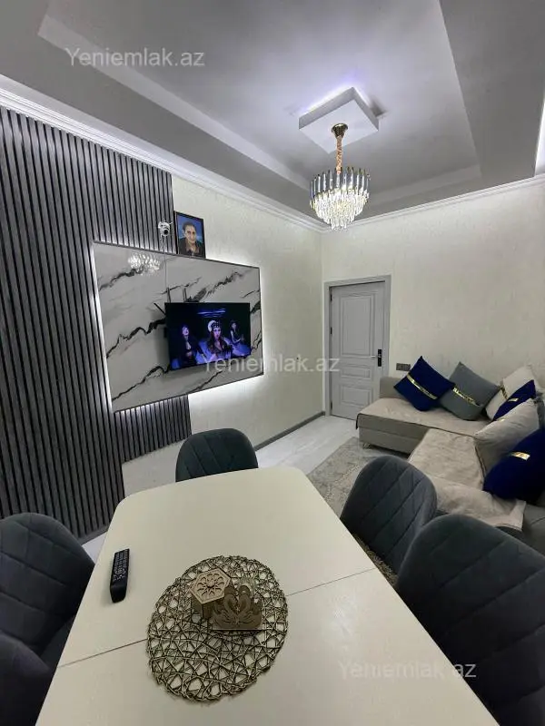 Satılır 2 otaqlı yeni tikili 50 m²