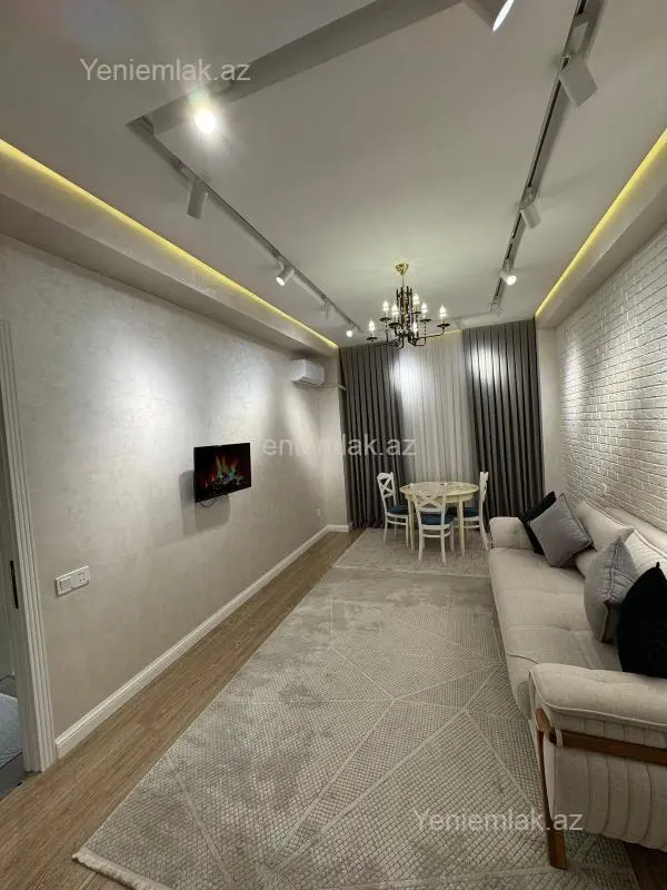 Satılır 2 otaqlı yeni tikili 45 m²