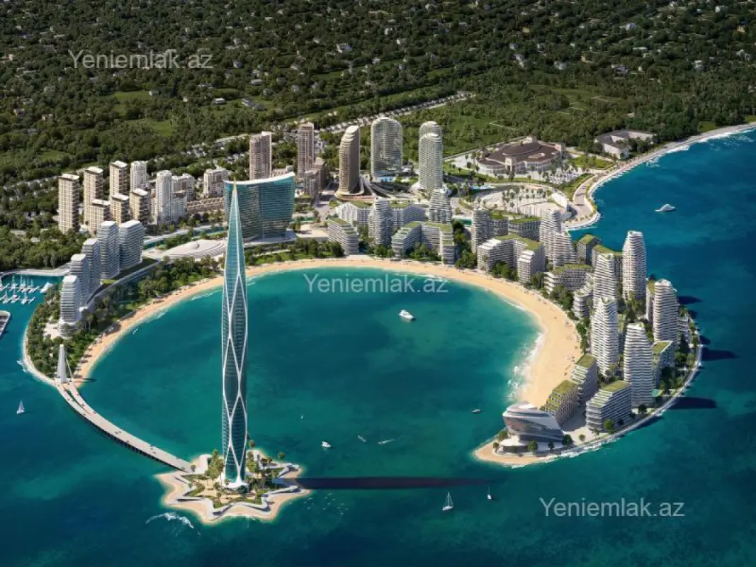 Satılır 1 otaqlı yeni tikili 35.75 m²