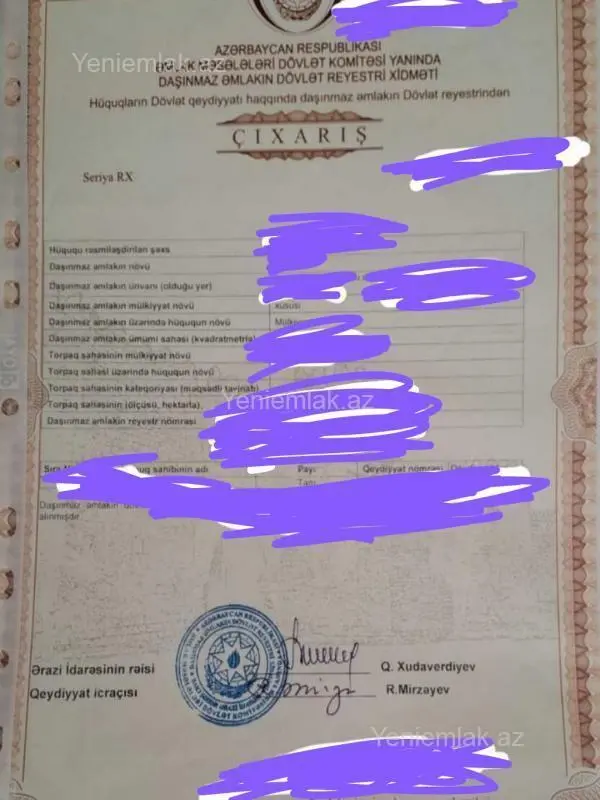 Satılır 2 otaqlı həyət evi 50 m²