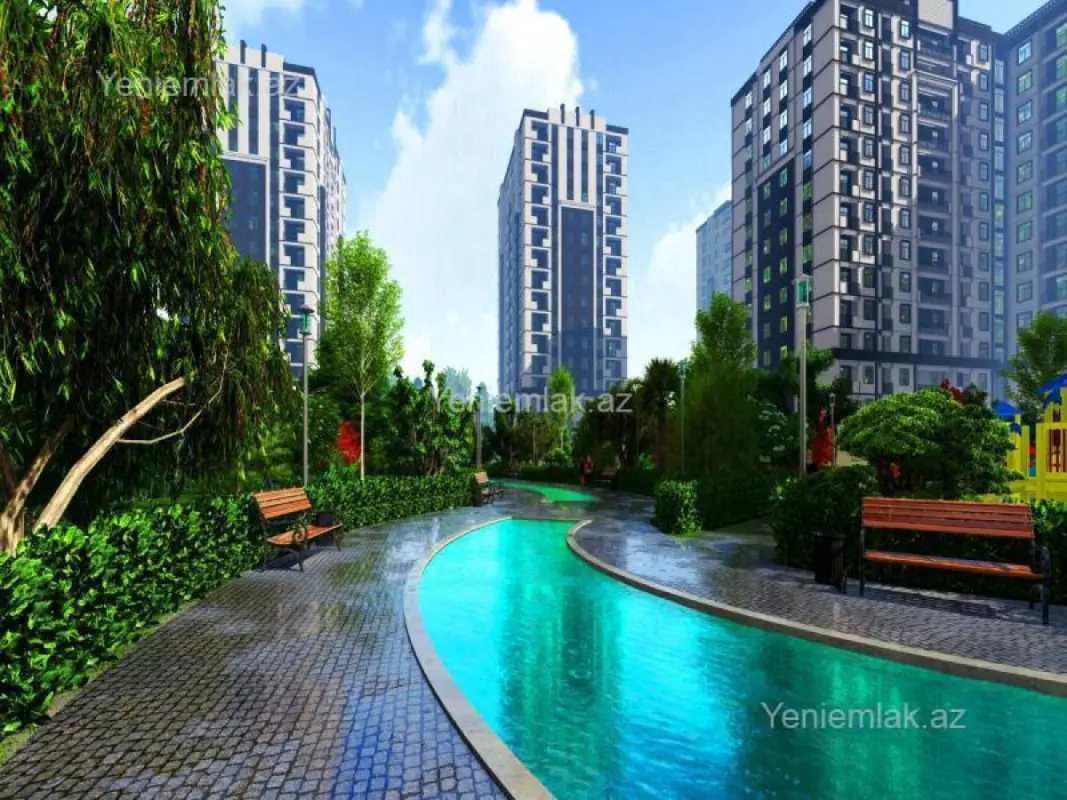 Satılır 3 otaqlı yeni tikili 90 m²