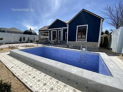 Satılır 4 otaqlı həyət evi 240 m² — Abşeron, Novxanı 4 otaq 240.00 m²