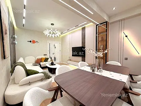 Satılır 3 otaqlı yeni tikili 120 m² — Bakı, Nərimanov 3 otaq 120.00 m²