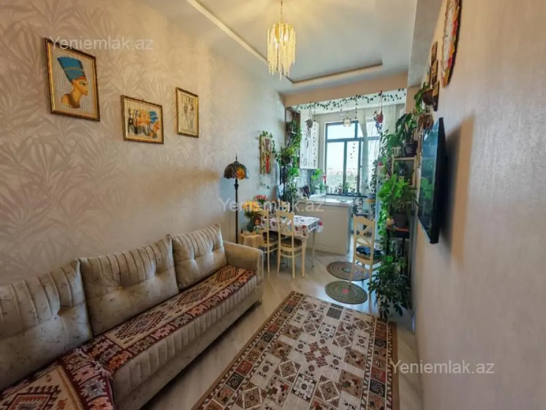 Satılır 2 otaqlı yeni tikili 52 m²