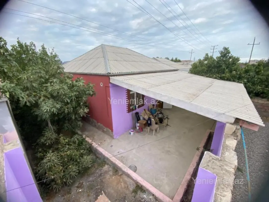 Satılır 2 otaqlı həyət evi 100 m²