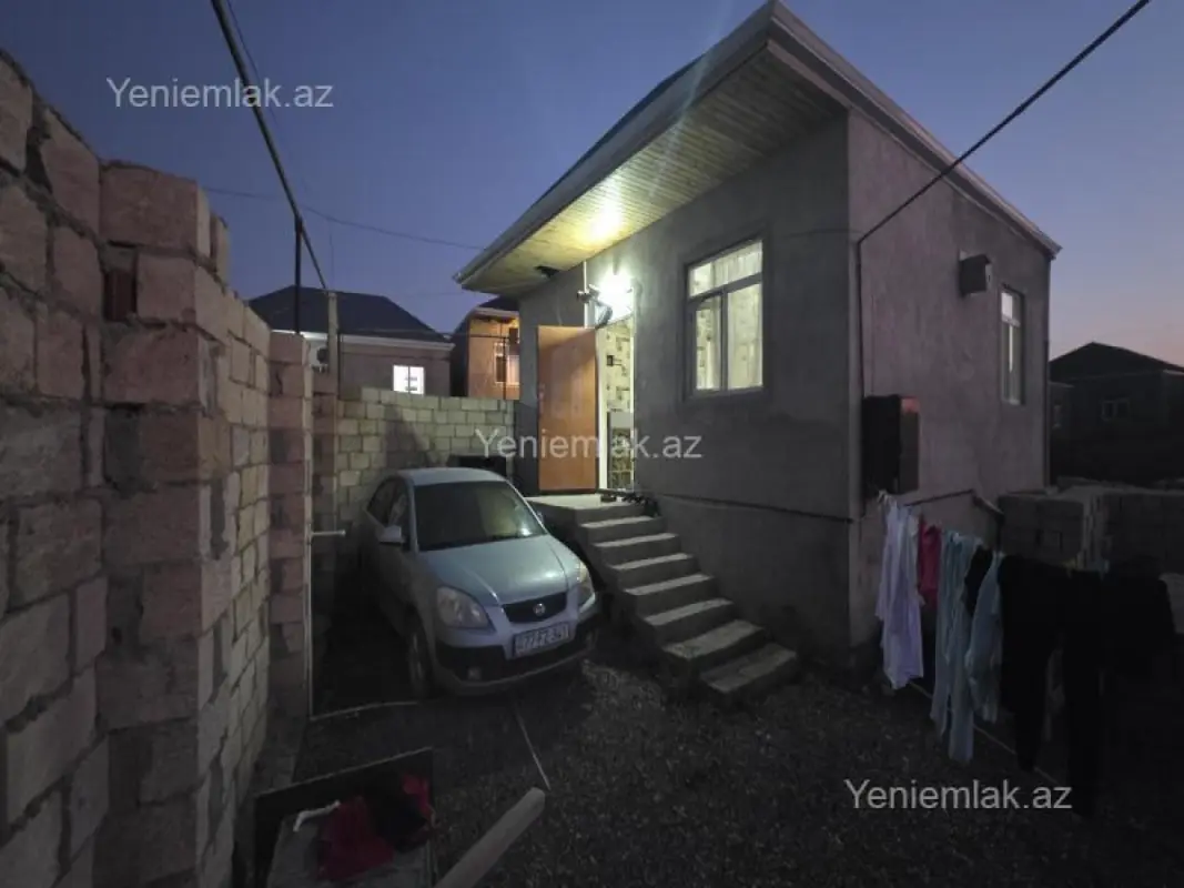 Satılır 2 otaqlı həyət evi 60 m²
