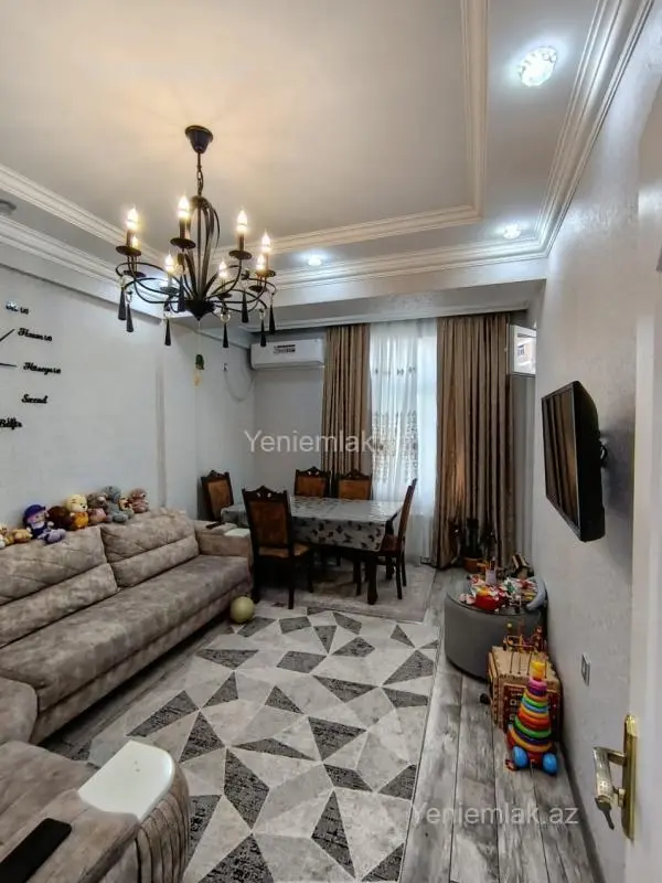 Satılır 2 otaqlı yeni tikili 50 m²