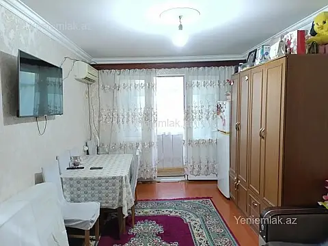 Satılır 1 otaqlı köhnə tikili 32 m² — Sumqayıt, 3-cü mikrorayon 1 otaq 32.00 m²