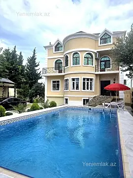 Satılır 10 otaqlı həyət evi 550 m² — Abşeron, Novxanı 10 otaq 550.00 m²
