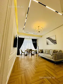 Satılır 2 otaqlı yeni tikili 60 m² — Bakı, Nizami 2 otaq 60.00 m²