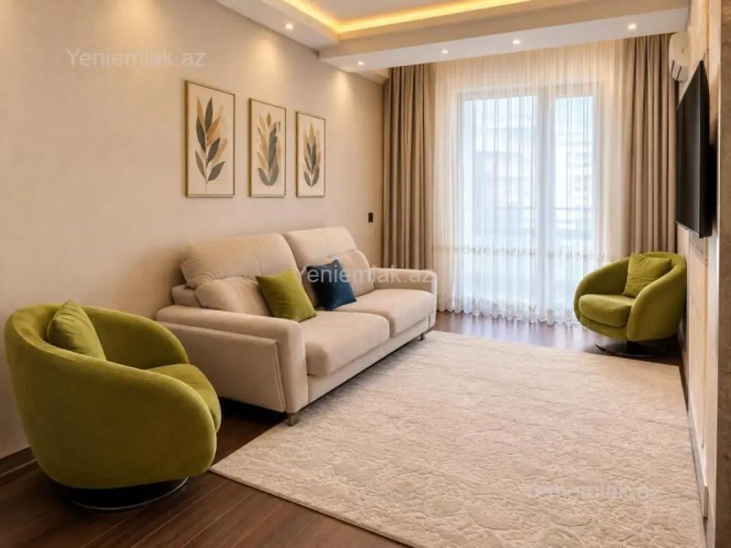 Satılır 2 otaqlı yeni tikili 52 m²