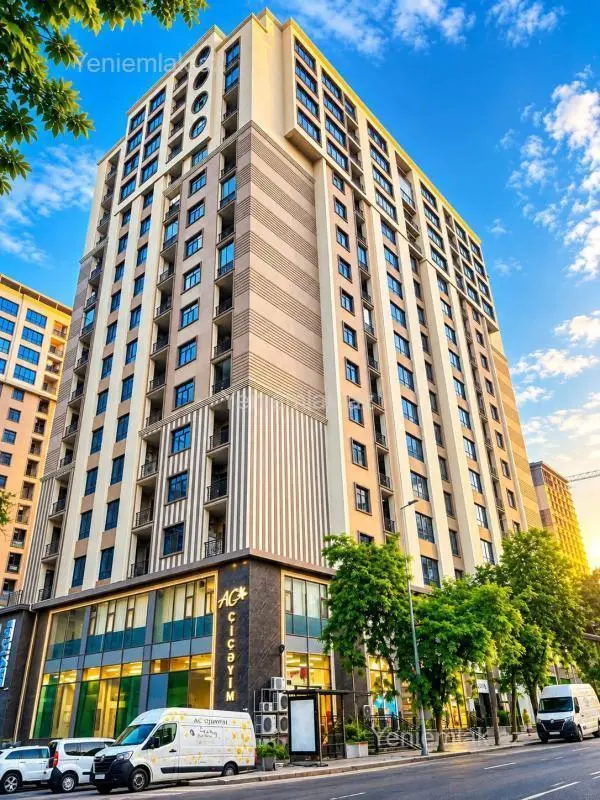 Satılır 3 otaqlı yeni tikili 100 m²
