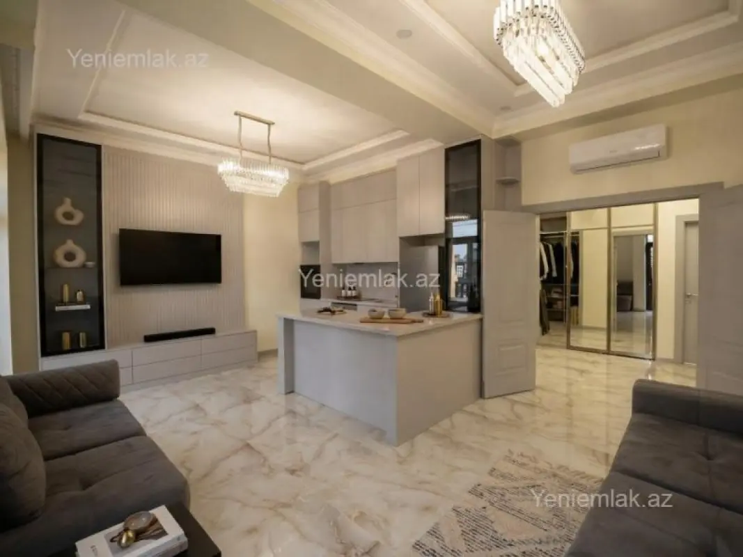 Satılır 4 otaqlı yeni tikili 121.3 m²