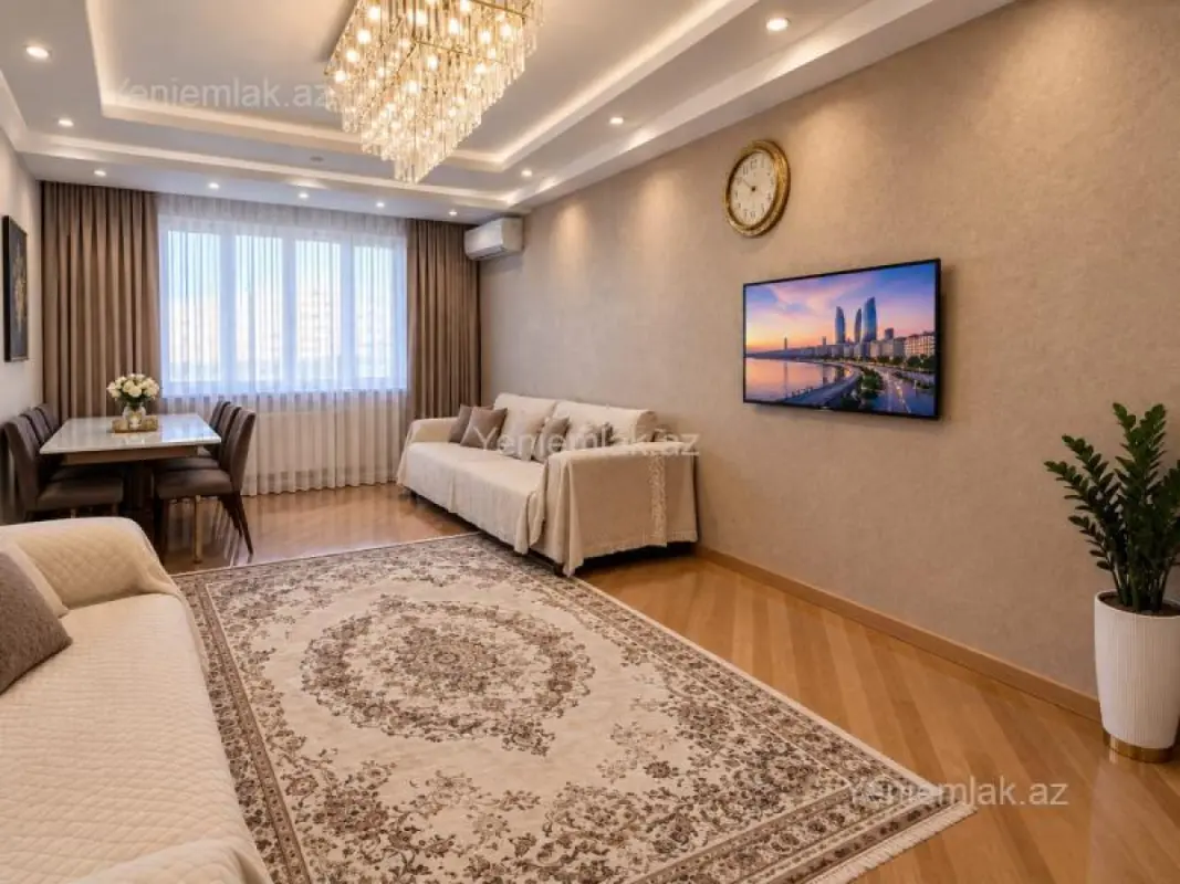 Satılır 3 otaqlı yeni tikili 121 m²