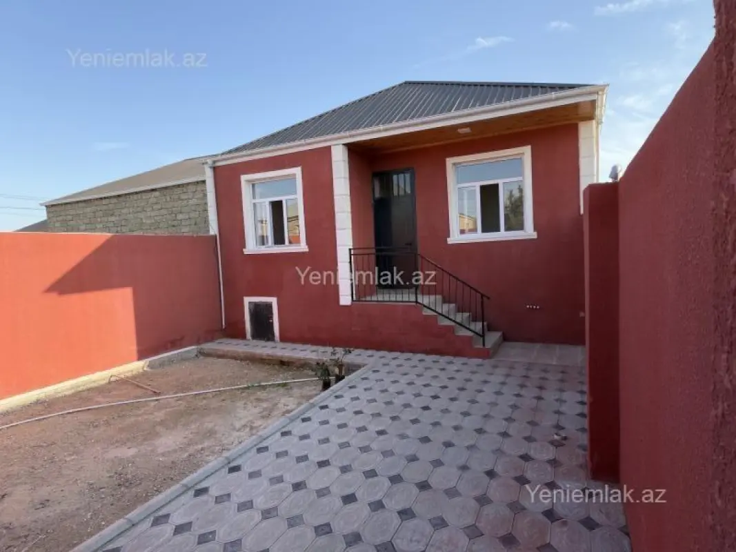Satılır 3 otaqlı həyət evi 55 m²