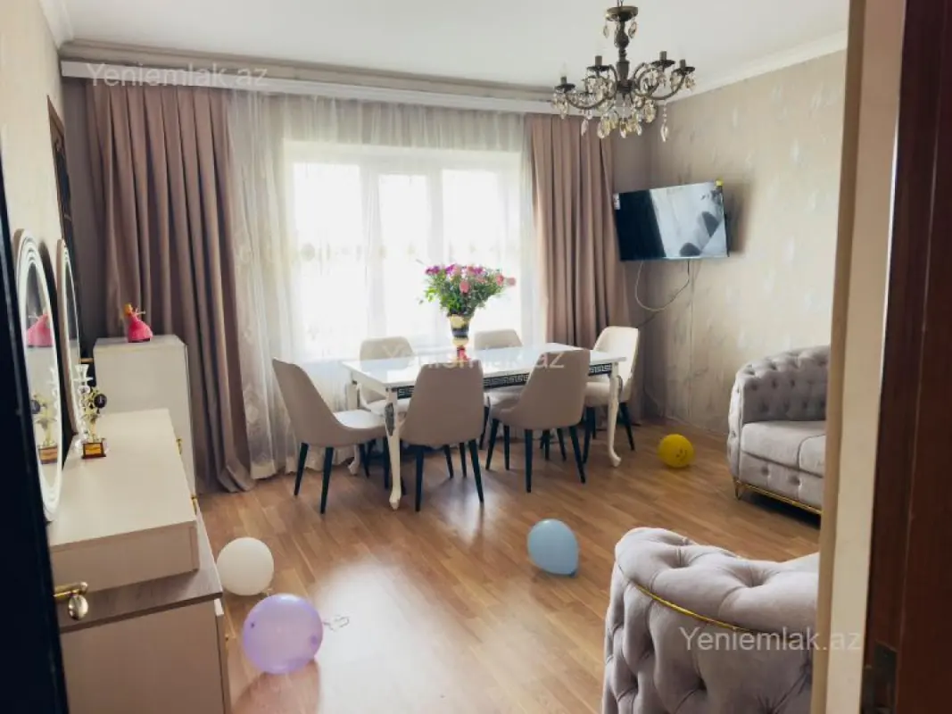 Satılır 3 otaqlı yeni tikili 60 m²