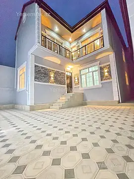 Satılır 5 otaqlı həyət evi 200 m² — Abşeron, Masazır 5 otaq 200.00 m²
