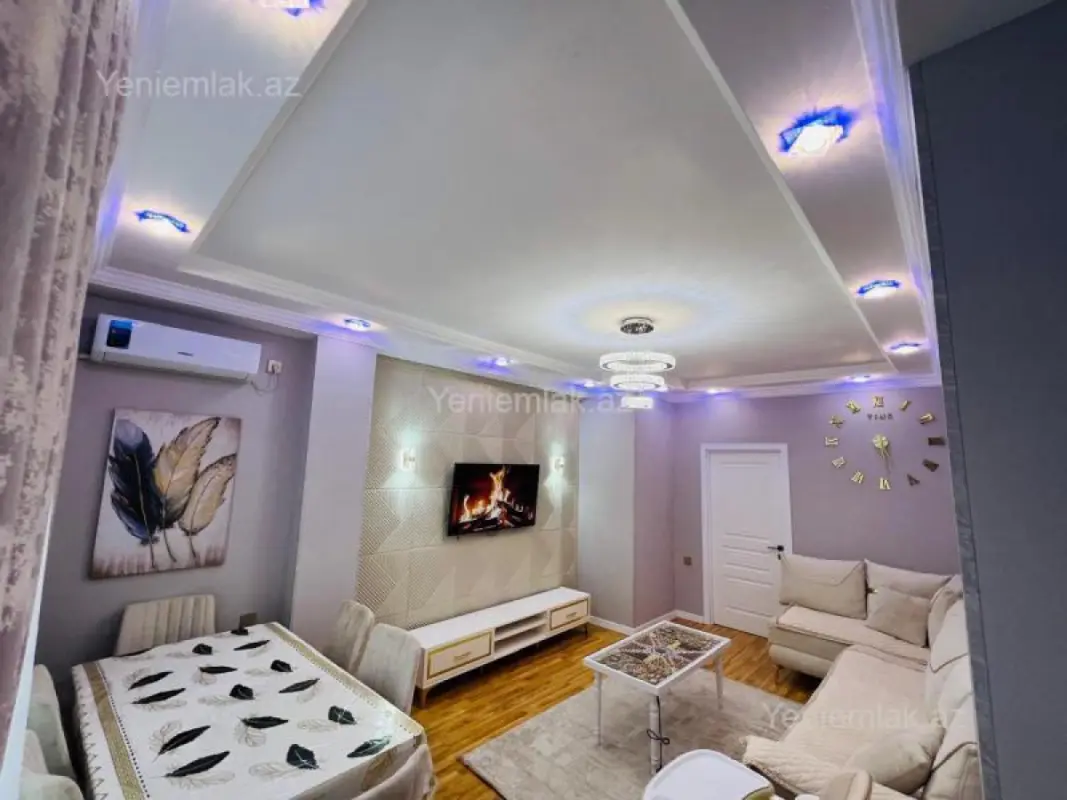 Satılır 2 otaqlı yeni tikili 53 m²