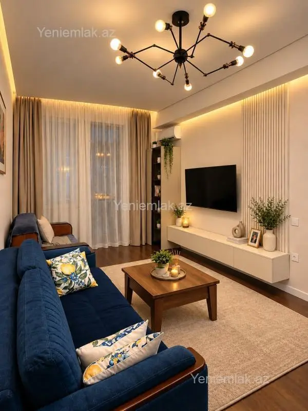 Satılır 2 otaqlı yeni tikili 75.6 m²