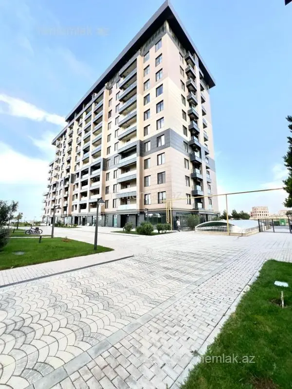 Satılır 2 otaqlı yeni tikili 76.5 m²