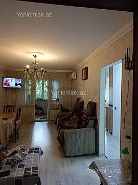 Satılır 2 otaqlı köhnə tikili 50 m² — Sumqayıt, 5-ci mikrorayon 2 otaq 50.00 m²