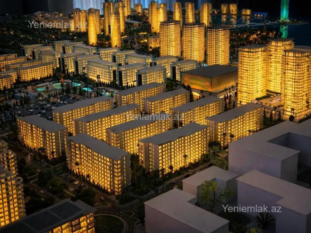 Satılır 1 otaqlı yeni tikili 92 m²