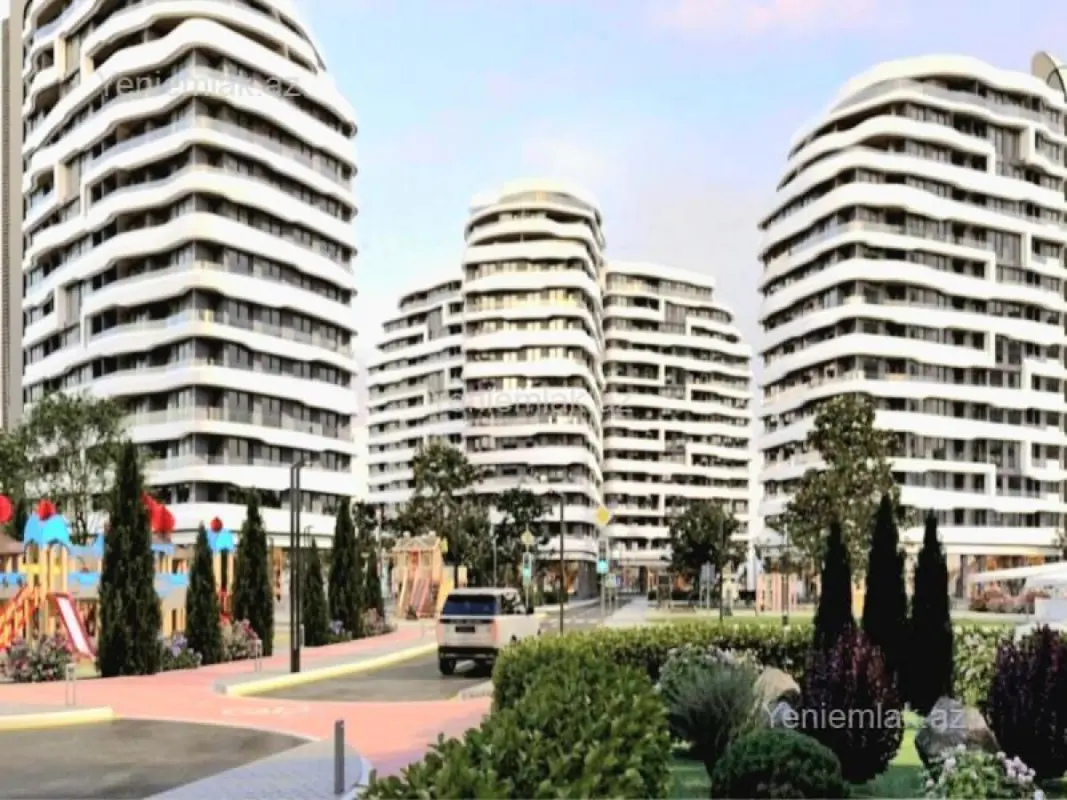 Satılır 2 otaqlı yeni tikili 77.5 m²