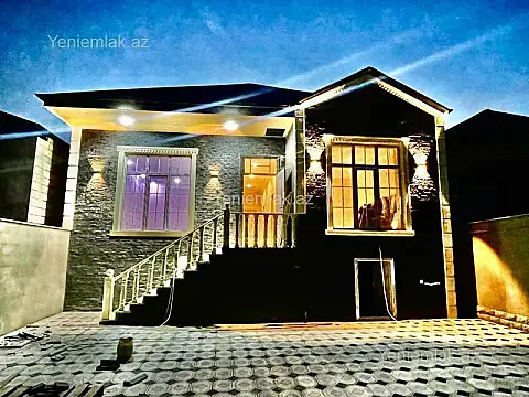 Satılır 4 otaqlı həyət evi 100 m² — Abşeron, Saray 4 otaq 100.00 m²