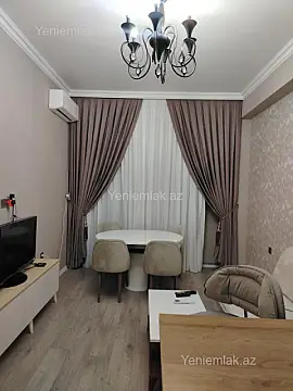 Satılır 2 otaqlı yeni tikili 44 m² — Xırdalan 2 otaq 44.00 m²