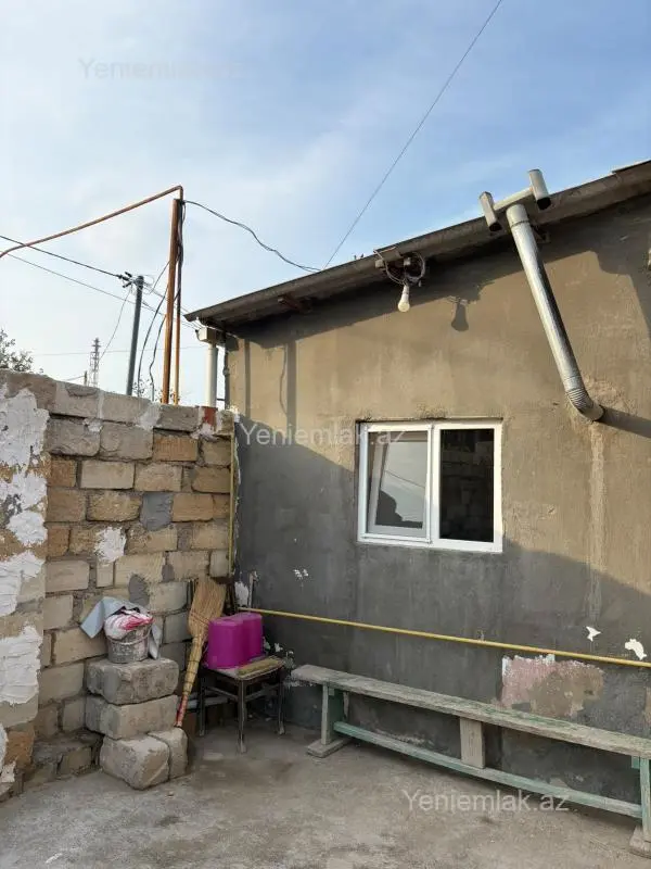 Satılır 2 otaqlı həyət evi 35 m²