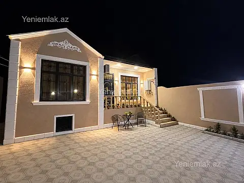 Satılır 4 otaqlı həyət evi 100 m² — Abşeron, Saray 4 otaq 100.00 m²