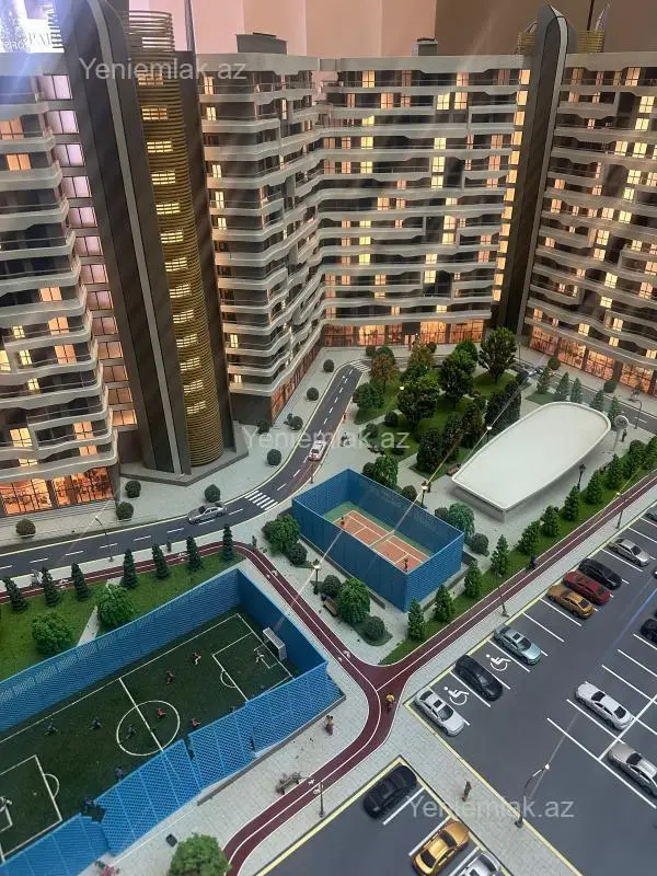 Satılır 1 otaqlı yeni tikili 42.3 m²