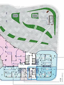 Satılır 2 otaqlı yeni tikili 95 m² — Bakı, Xətai 2 otaq 95.00 m²