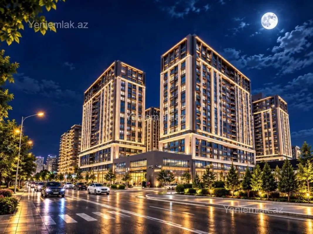Satılır 2 otaqlı yeni tikili 68 m²