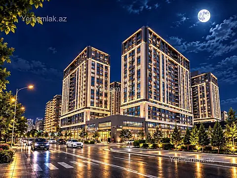 Satılır 2 otaqlı yeni tikili 68 m² — Bakı, Xətai 2 otaq 68.00 m²