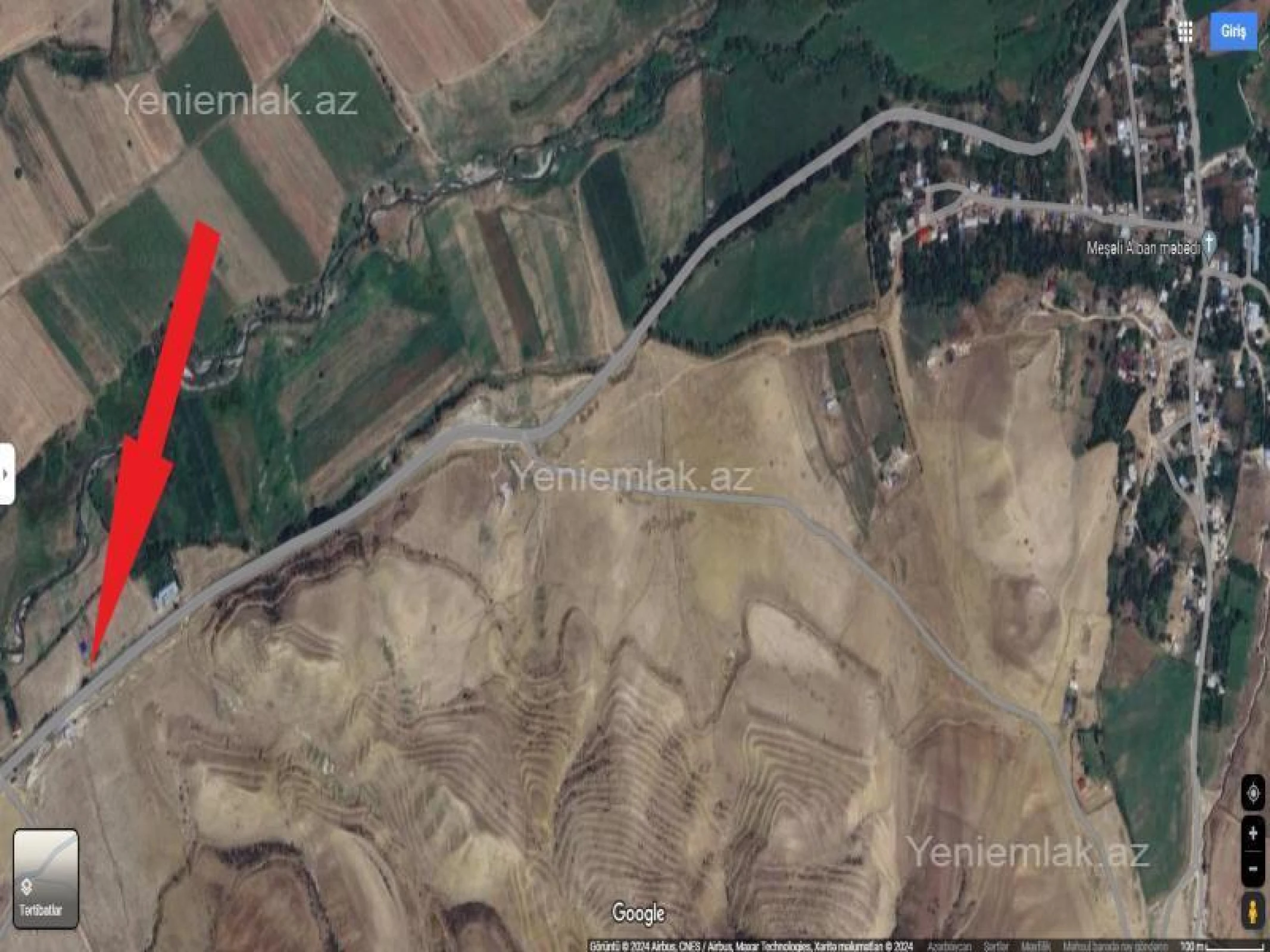 Satılır 2 otaqlı həyət evi 60 m²