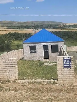 Satılır 2 otaqlı həyət evi 60 m² — Goranboy 2 otaq 60.00 m²