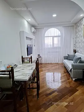 Satılır 2 otaqlı yeni tikili 55 m² — Xırdalan 2 otaq 55.00 m²