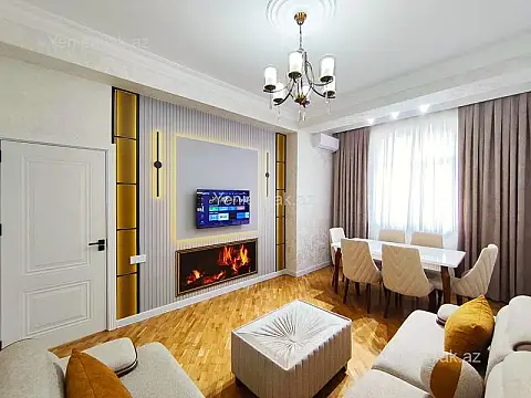 Satılır 2 otaqlı yeni tikili 75 m² — Bakı, Nizami 2 otaq 75.00 m²