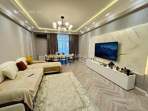 Satılır 3 otaqlı yeni tikili 122.5 m² — Bakı, Nizami 3 otaq 122.50 m²