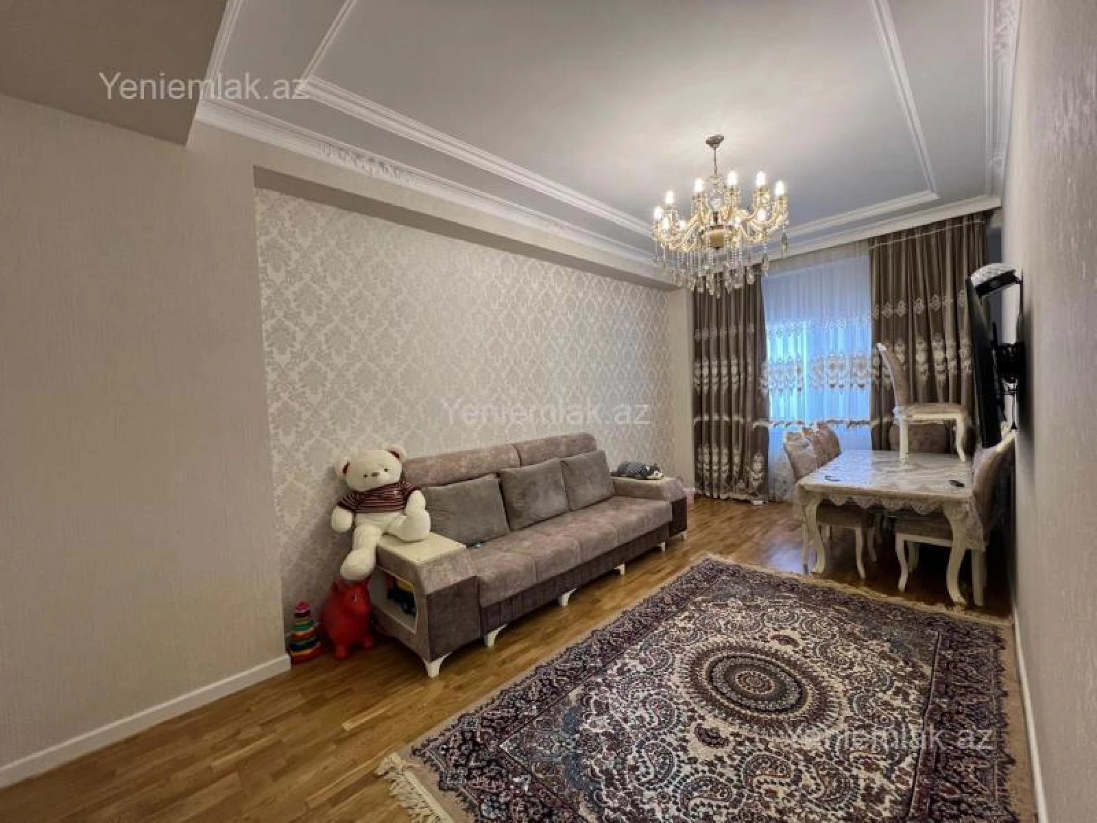 Satılır 3 otaqlı yeni tikili 100 m²