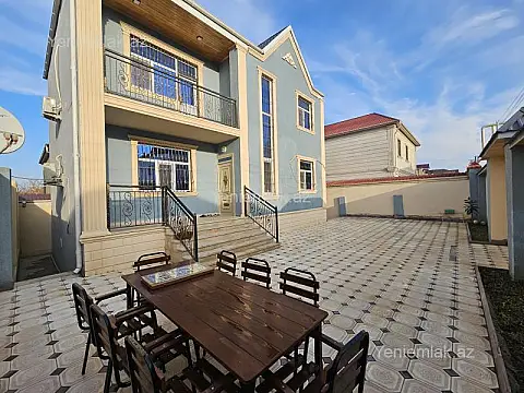 Satılır 4 otaqlı həyət evi 160 m² — Abşeron, Masazır 4 otaq 160.00 m²