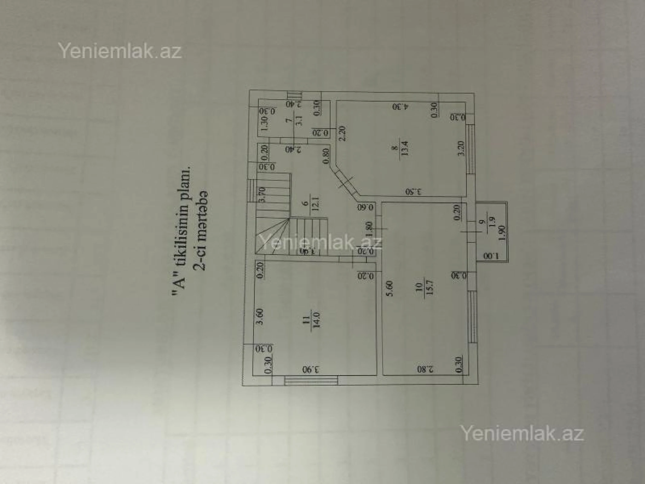 Satılır 4 otaqlı həyət evi 150 m²