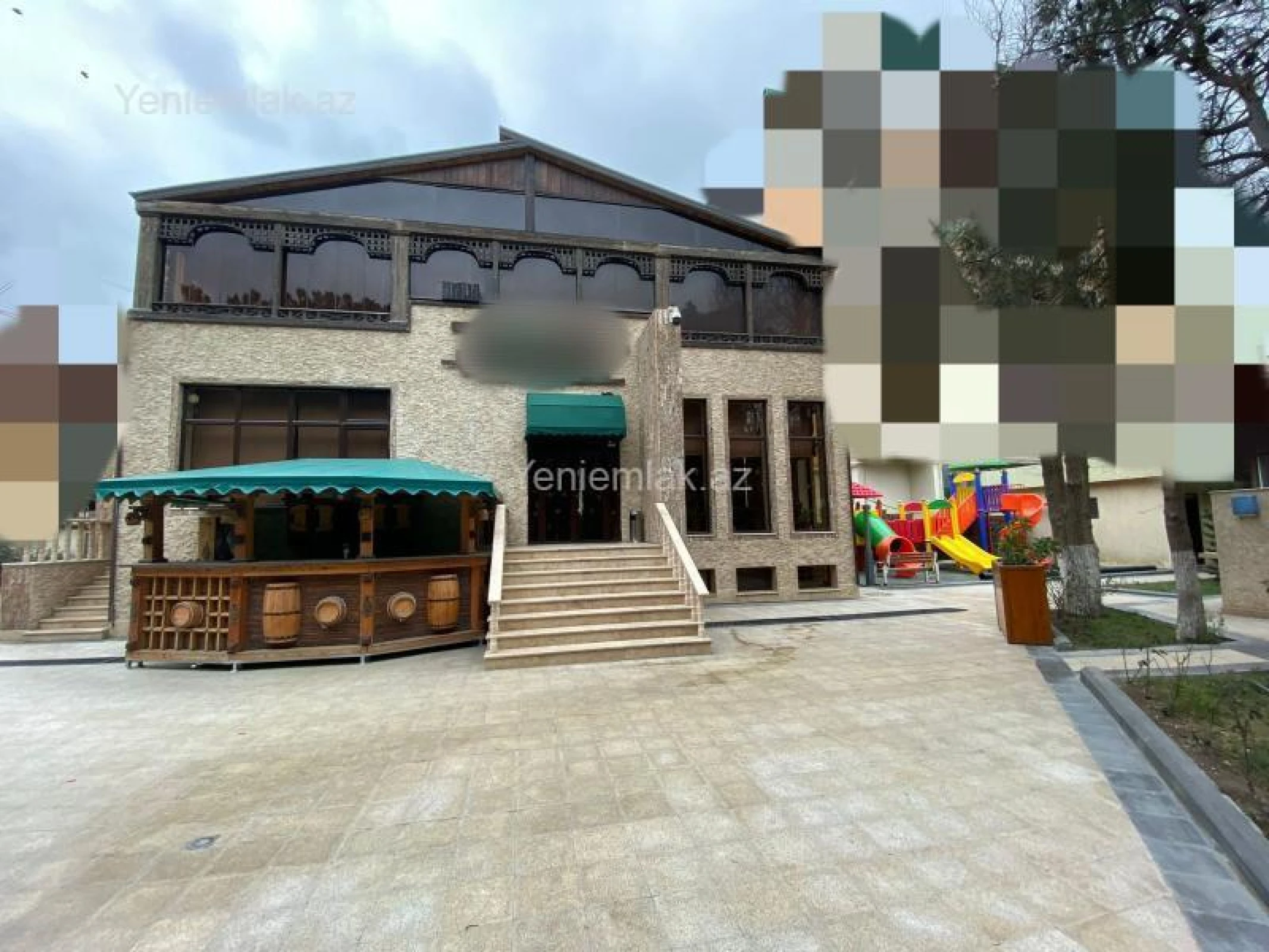 Satılır 10 otaqlı obyekt 600 m²