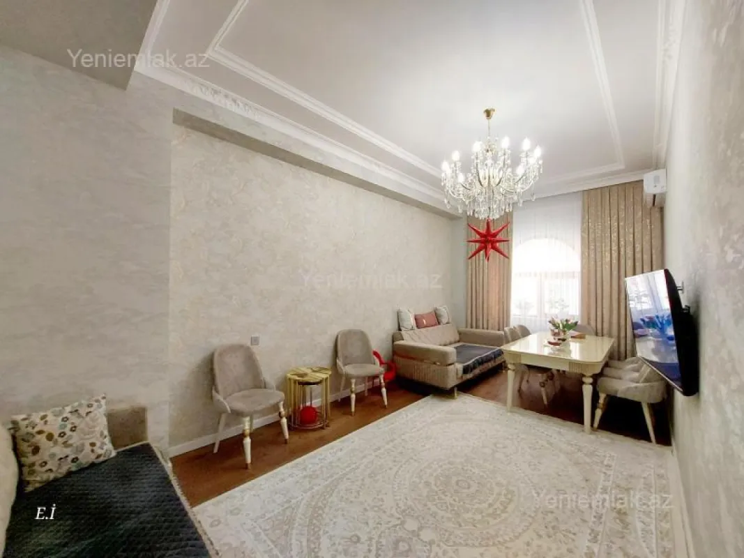 Satılır 3 otaqlı yeni tikili 100 m²