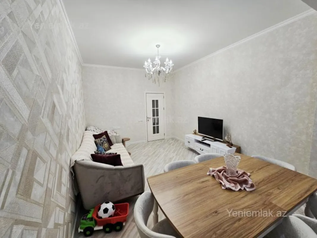 Satılır 2 otaqlı yeni tikili 87 m²