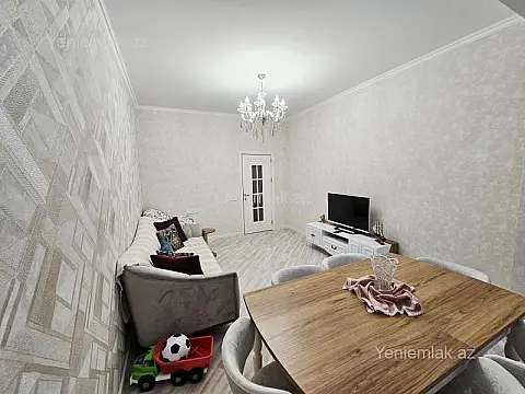 Satılır 2 otaqlı yeni tikili 87 m²