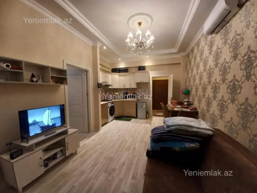 Satılır 2 otaqlı yeni tikili 46 m²